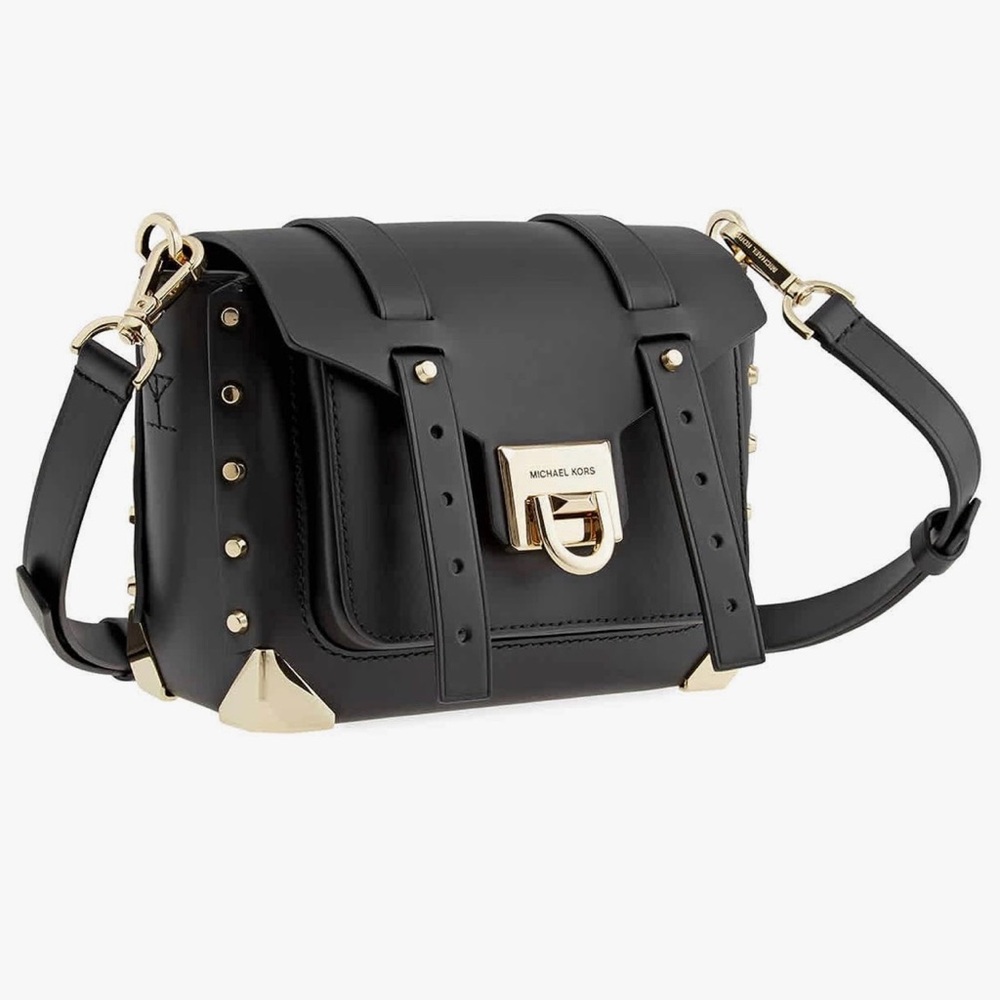 🔥100% Authentic MICHAEL KORS Manhattan Small Messenger Crossbody Bag 🔥 - Picture 3 of 11